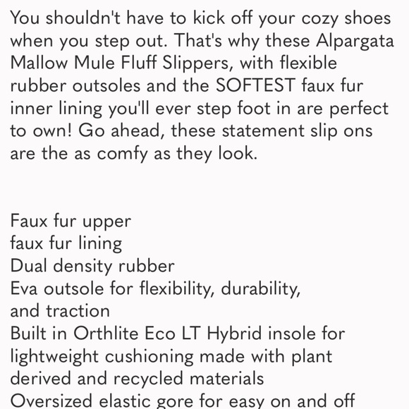 Toms Alpargata Mallow Mule Fluff Slide Slippers in Pink size 8.5 - Picture 6 of 6